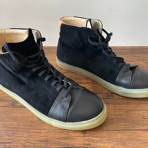 Luxe high top suede sneakers 🇫🇷